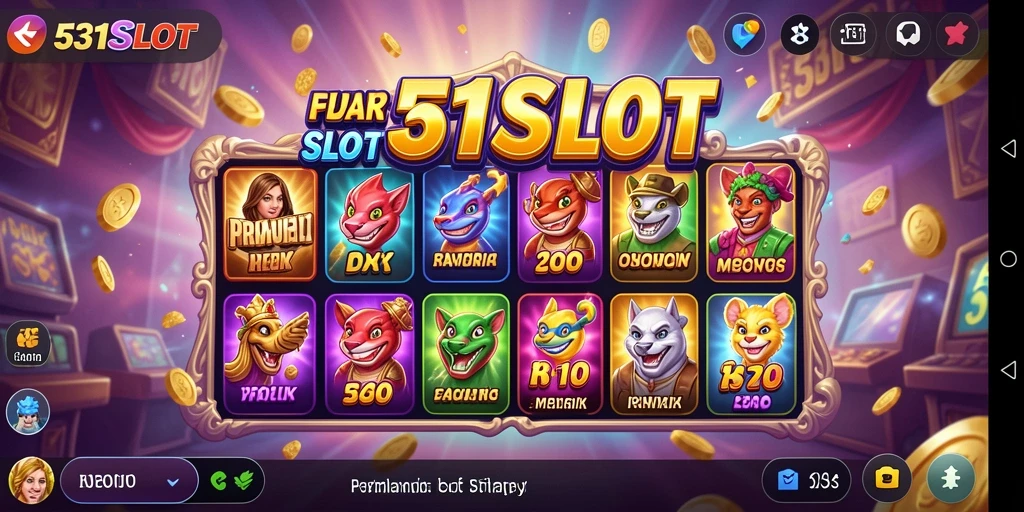 Gameplay seru dan interaktif di 531SLOT.
