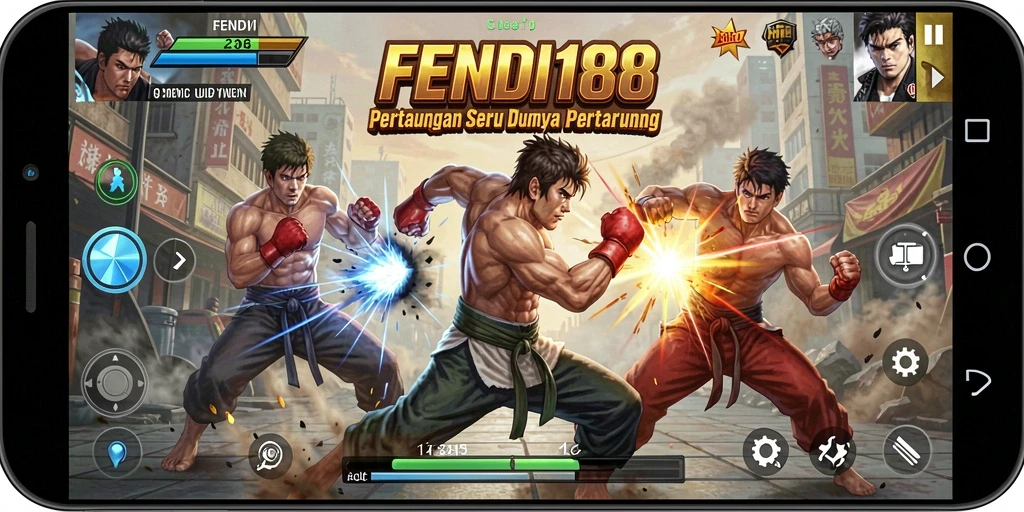 Tampilan menarik dari gameplay seru FENDI188 dengan pertarungan epik.