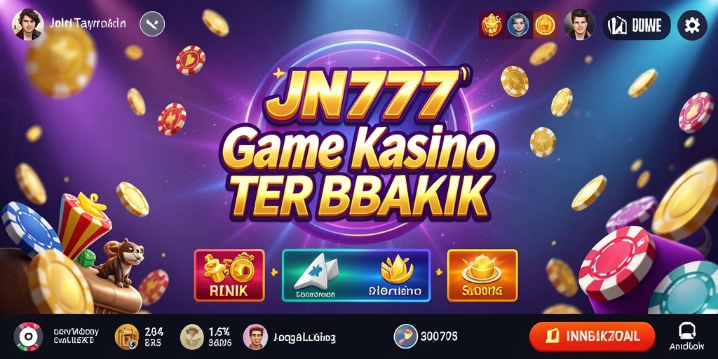 Tampilan utama gameplay JNT777 yang menegangkan dan mengasyikkan.