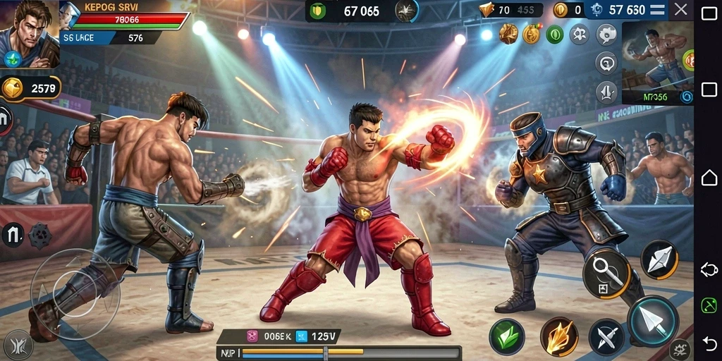Gameplay seru dalam pertarungan epik di KEPO66.