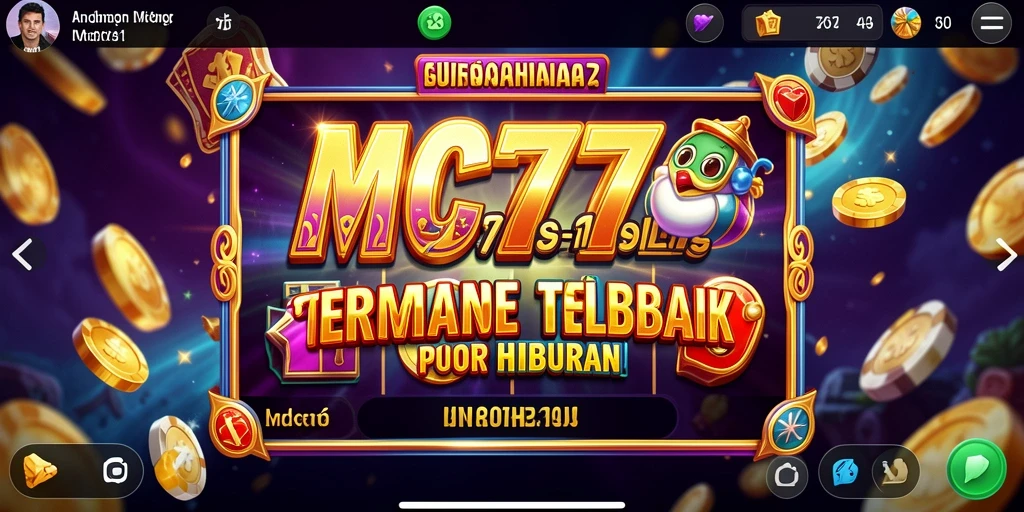 Screenshot gameplay menarik dari game Slot MC777.