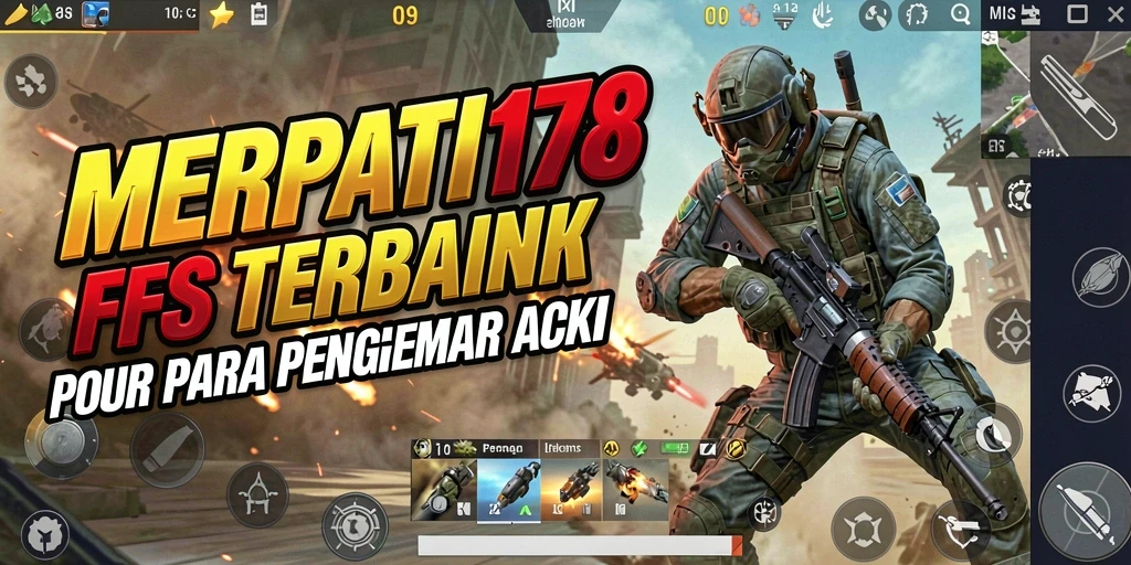 Tampilan gameplay mendebarkan dalam MERPATI178 dengan aksi FPS yang intens.