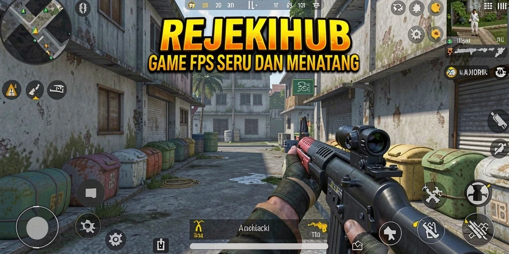 Tampilan menarik dari gameplay intens di REJEKIHUB.