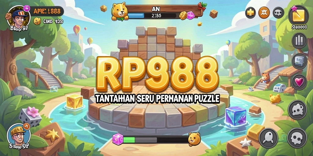 Tampilan gameplay RP888 yang menantang dan menghibur.