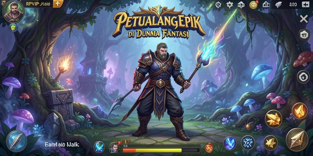 Tampilan gameplay RPVIP5 yang memukau dan penuh tantangan.