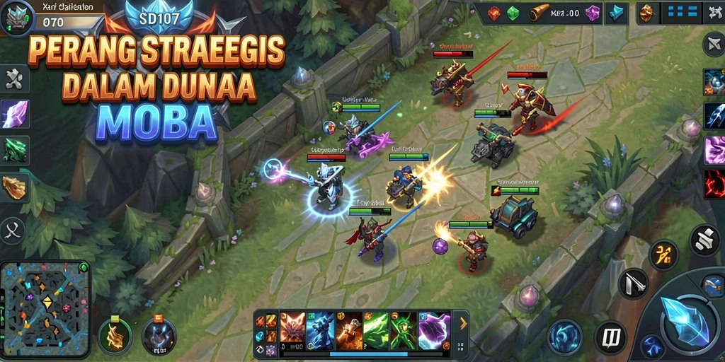 Gameplay seru dan strategi dalam <strong>SD107</strong>, aksi pertempuran yang intens.