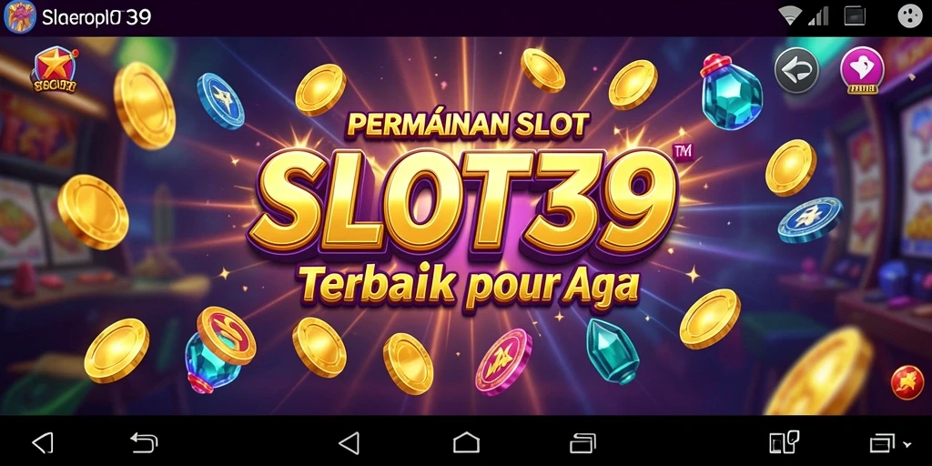 Screenshot menampilkan gameplay menarik dari SLOT39 dengan berbagai tema slot.