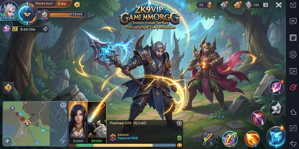 Screenshot gameplay <strong>ZK9VIP</strong> dengan aksi seru di dunia MMORPG.